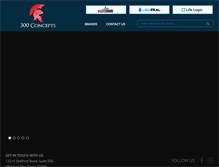 Tablet Screenshot of 300concepts.com